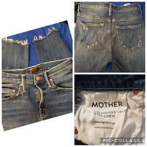 MOTHER The Insider Crop Step Chew Dancing on Coals 25